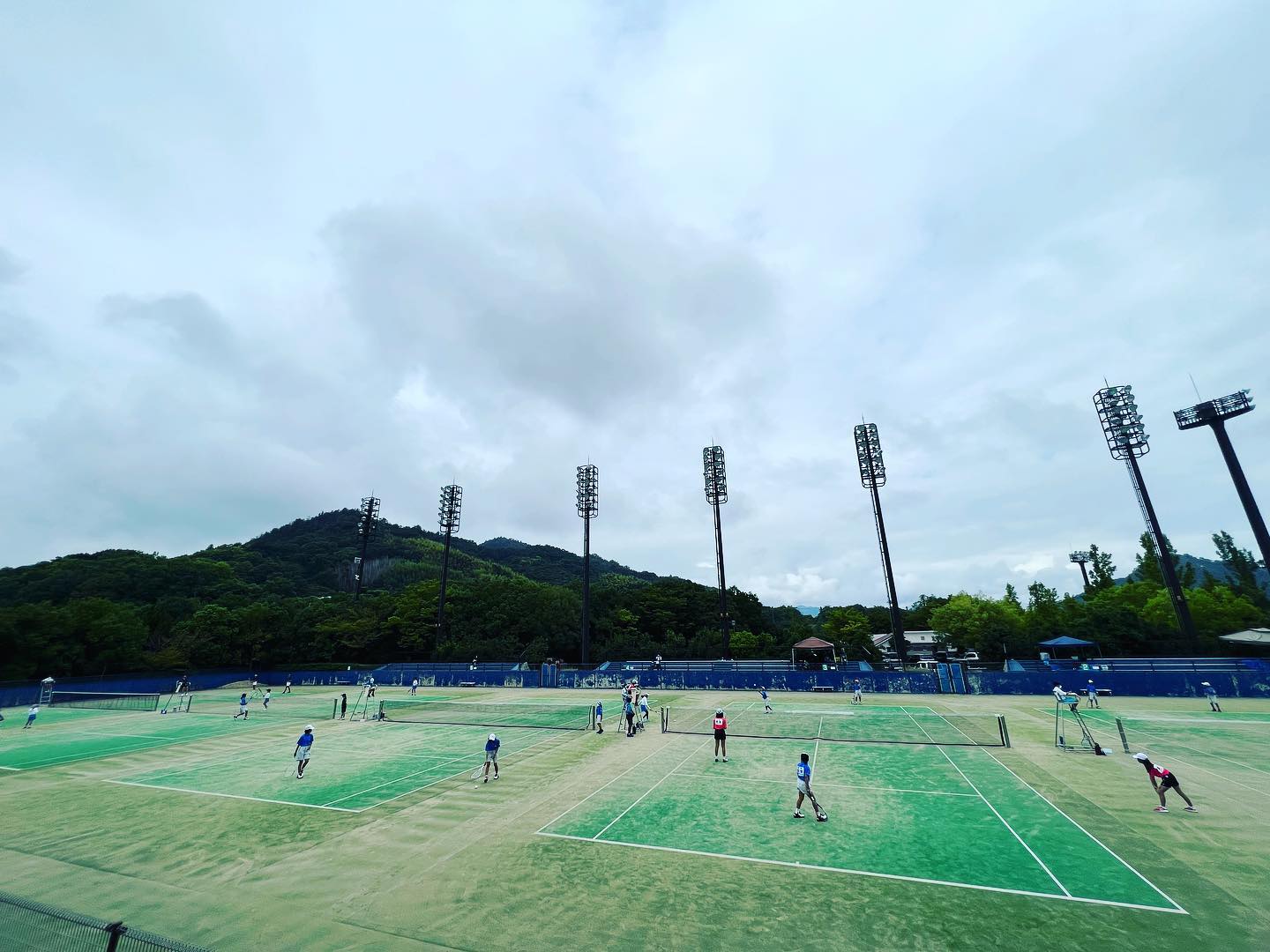 【初テニスの試合観戦】